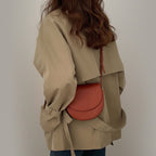 Abrigo caqui mujer ligero ideal para primavera y otoño