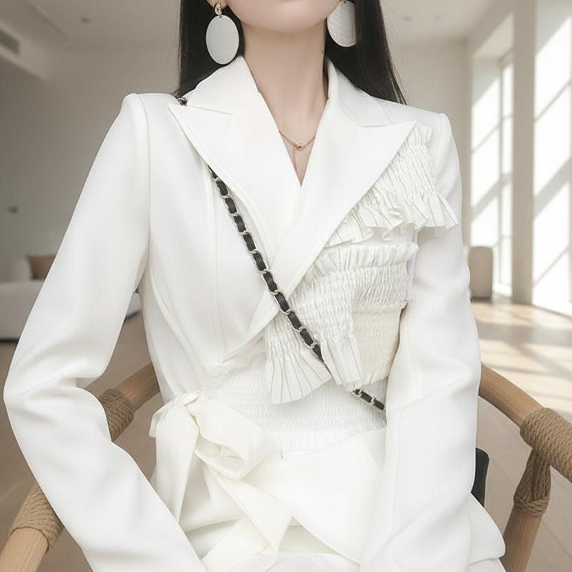 Abrigo francés inspirado en moda Lincolnshire para mujer