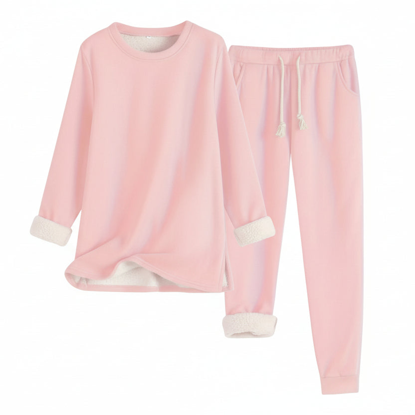 Conjunto cómodo mujer mezcla de lana y poliéster