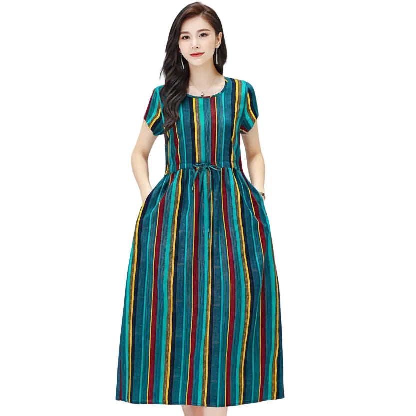 Vestido relajado y cómodo para uso diario mujer